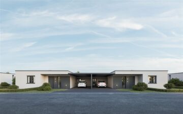 Neubau: Doppelhaus im modernen Bungalow Stil, KfW 55, mit Betreuungskonzept möglich, 31595 Steyerberg, Doppelhaushälfte