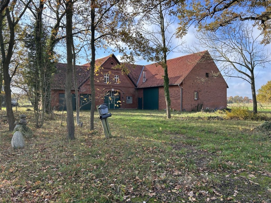 Hofauffahrt - Spannender Resthof in idyllischer Lage mit viel Entwicklungspotential
